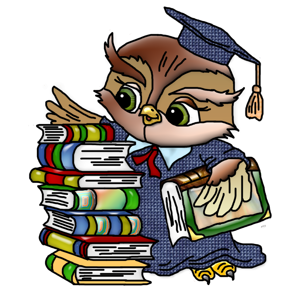 Школьные принадлежности Сова