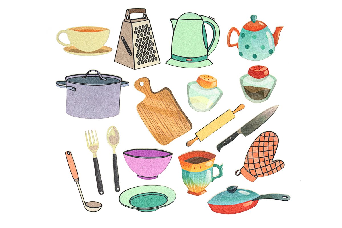 Столовая посуда карточки