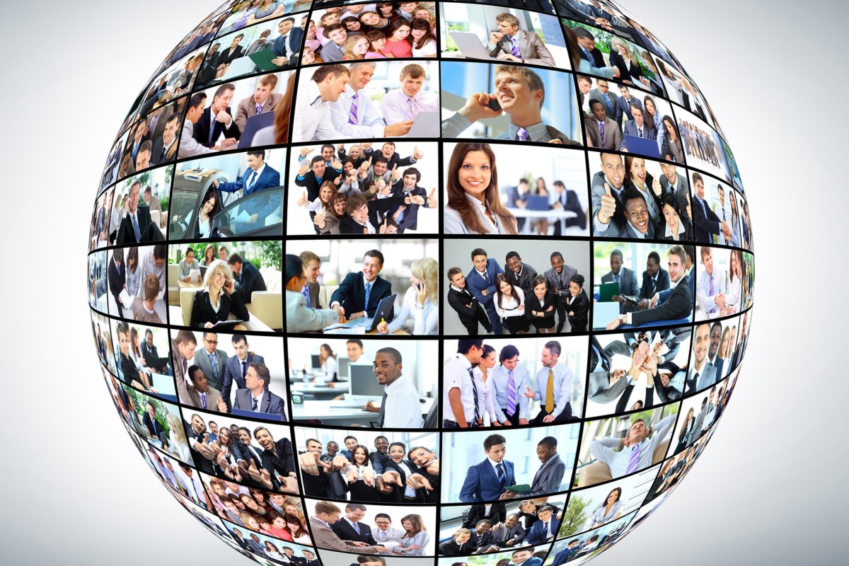 Общение коллаж