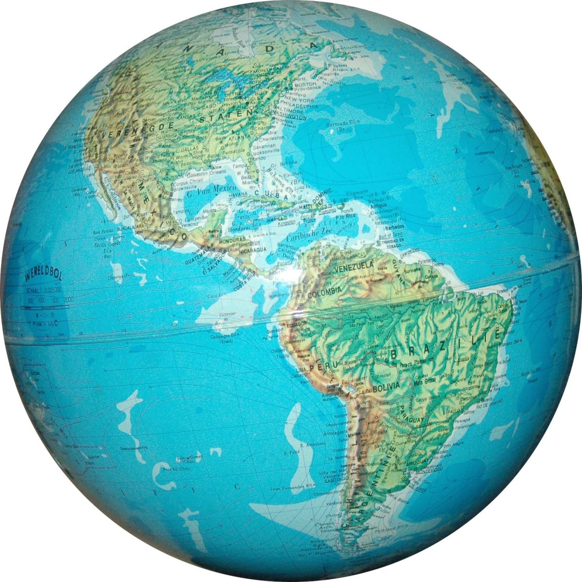 Глобус со всех сторон