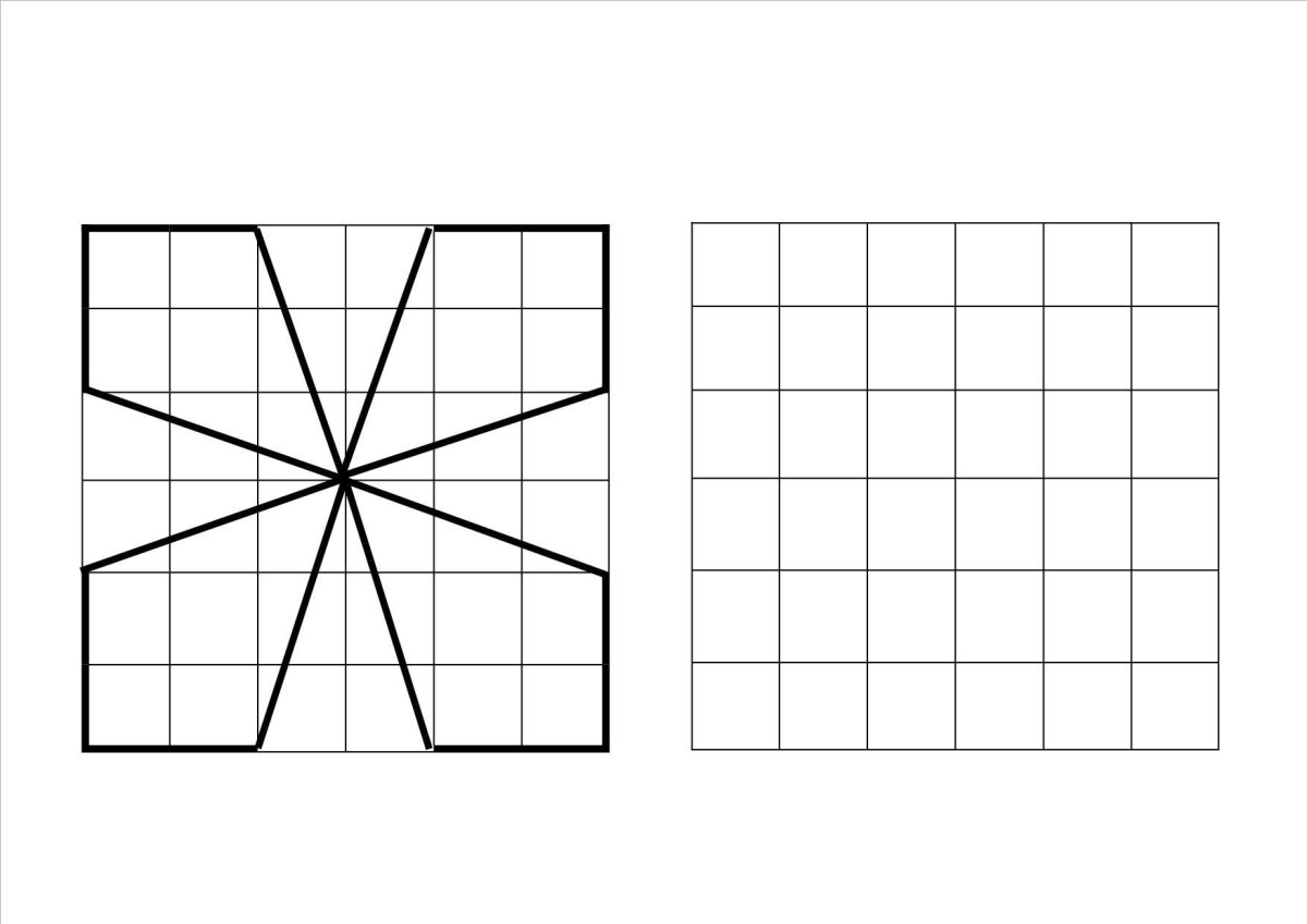 Геометрическая бабочка