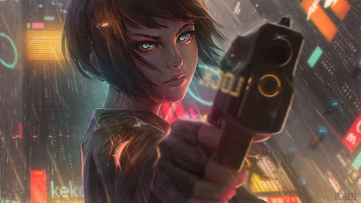 Cyberpunk 2077 рисунки