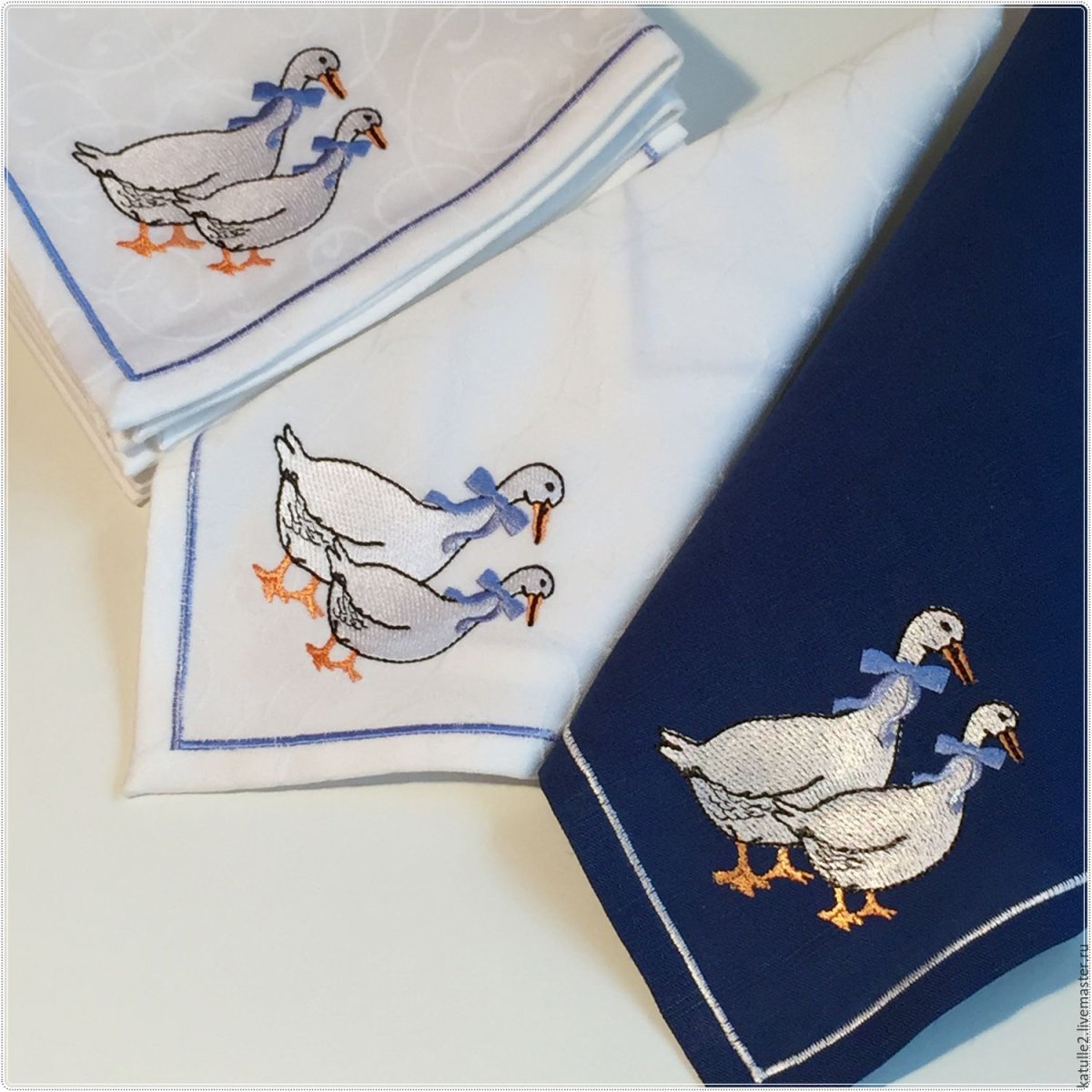 Салфетки для декупажа гуси