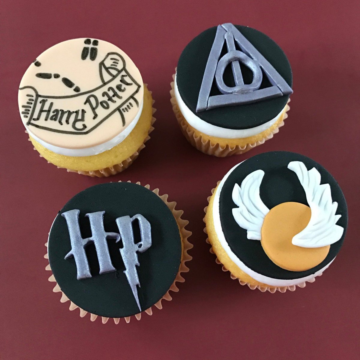 Капкейки Гарри Поттер Слизерин