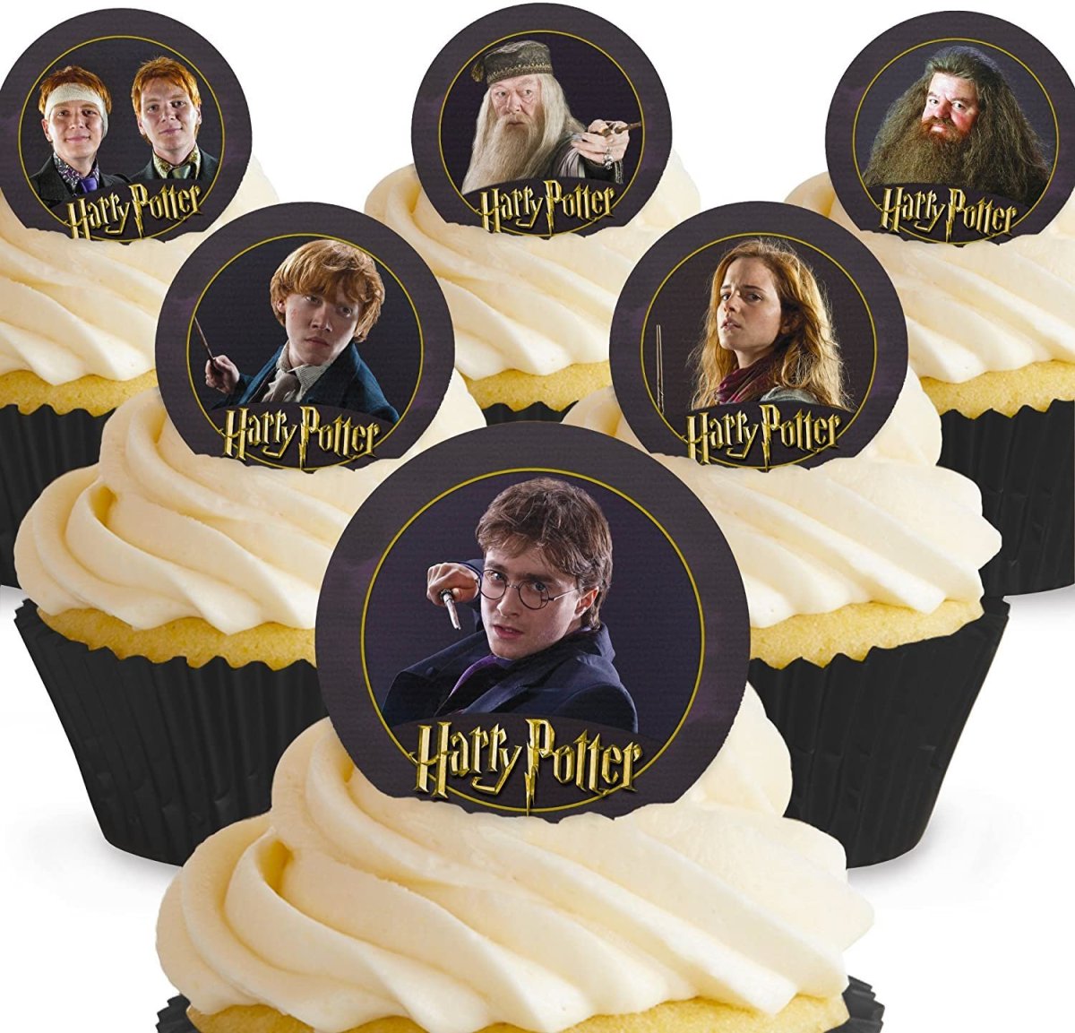 Гарри Поттер на капкейки печать