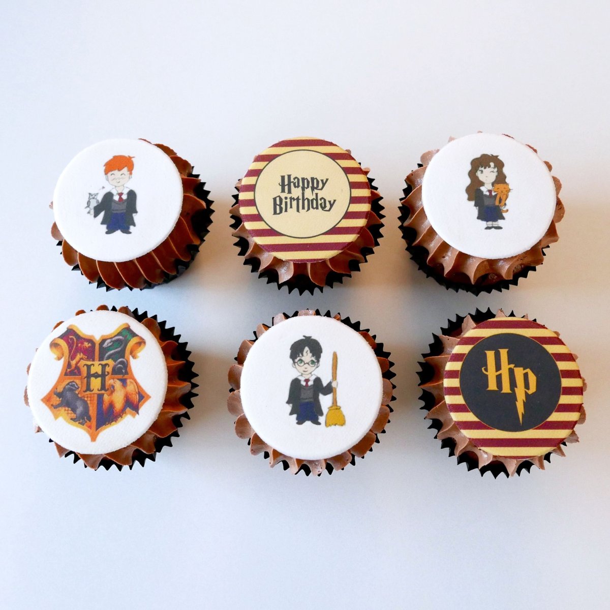 Маффины капкейки с Гарри Поттером