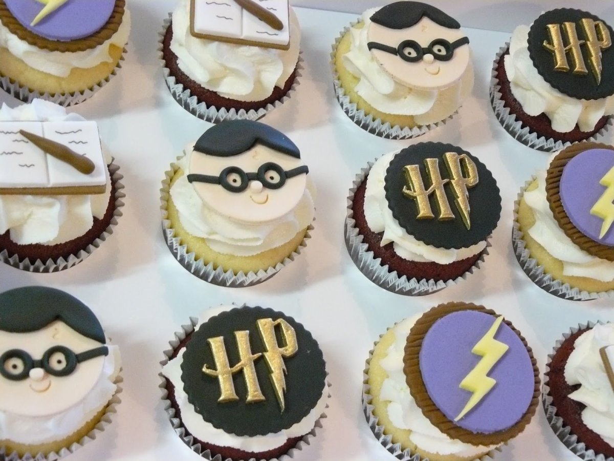 Капкейки Гарри Поттер фото