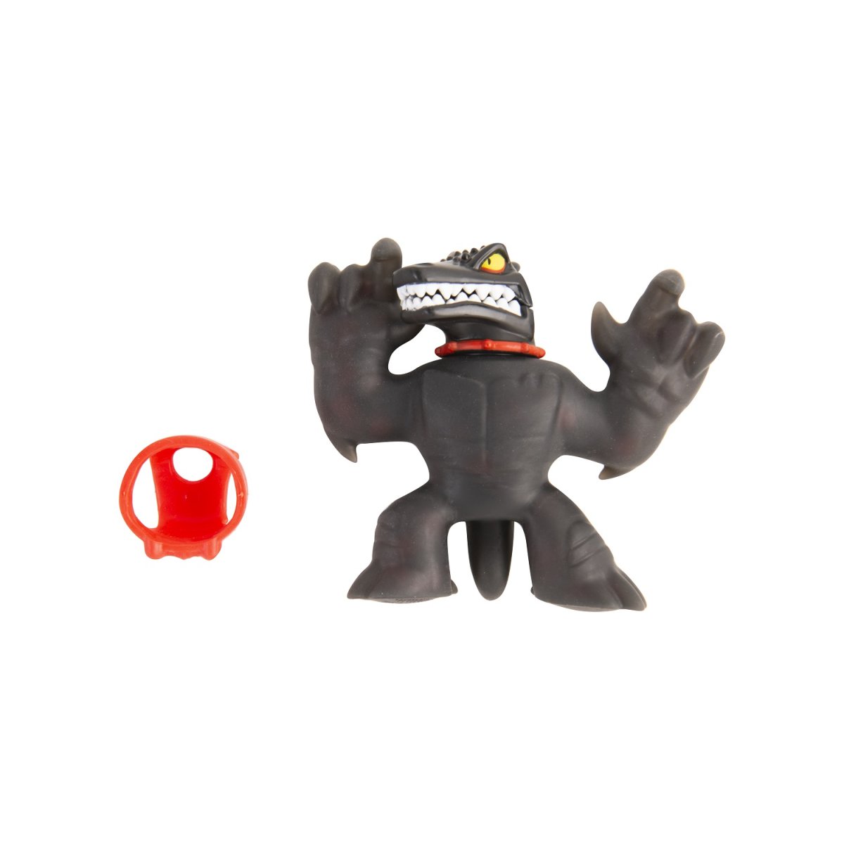 Тянущаяся фигурка goojitzu "шредз. Дино Пауэр" коричневая