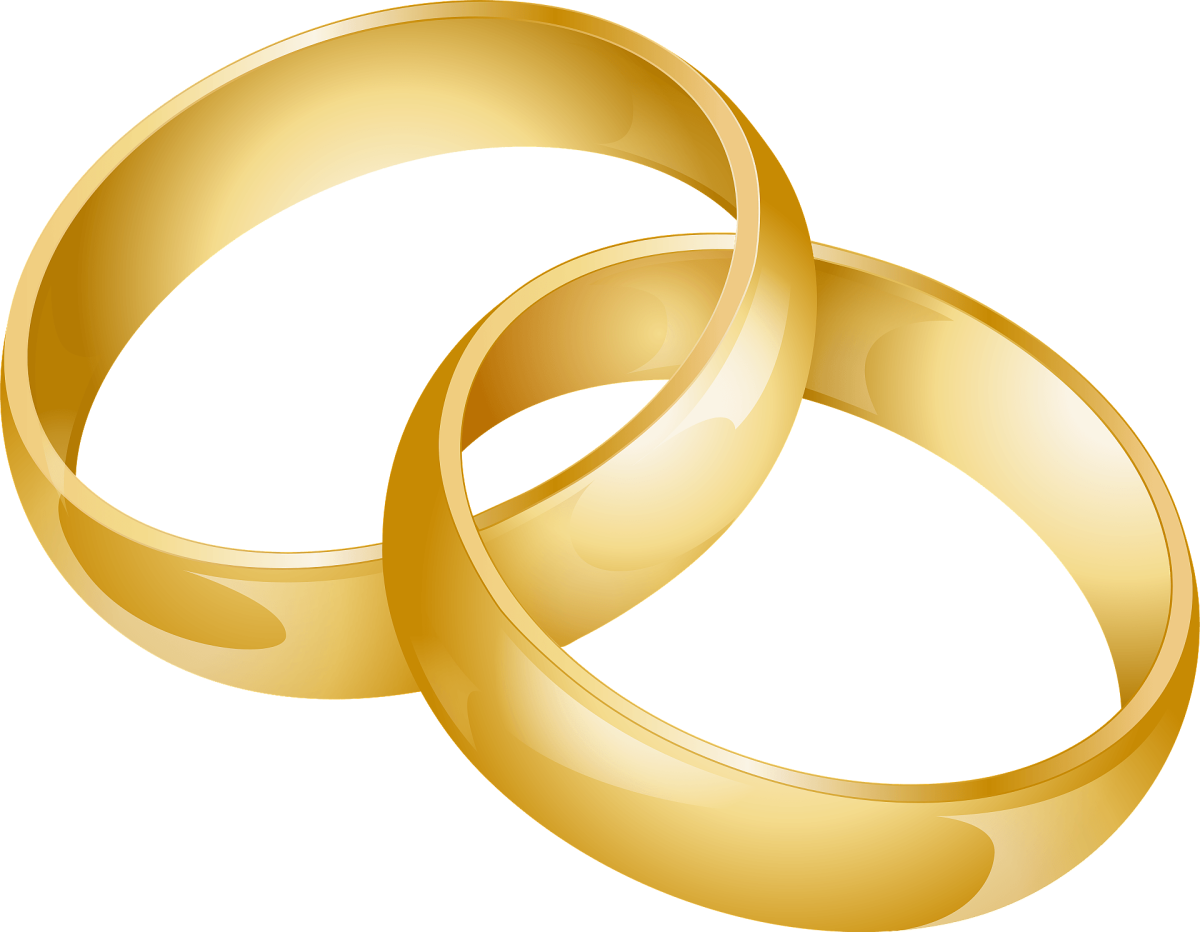 Свадебные кольца макет