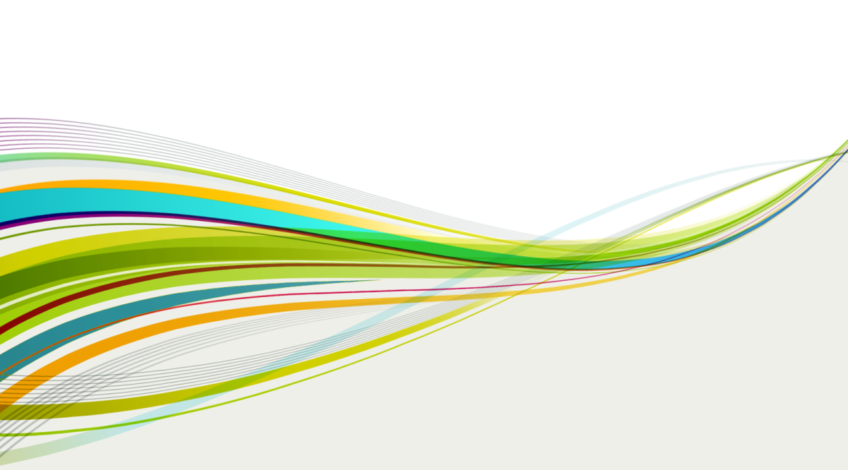 Разноцветные линии на белом фоне