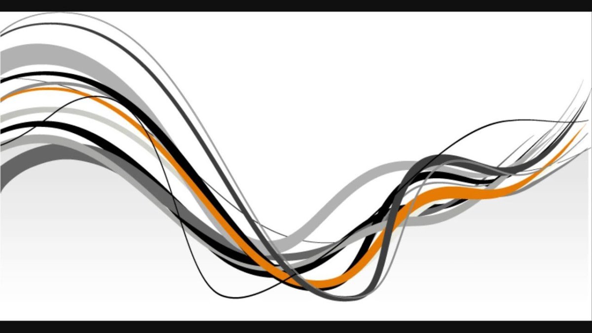 Векторные плавные линии