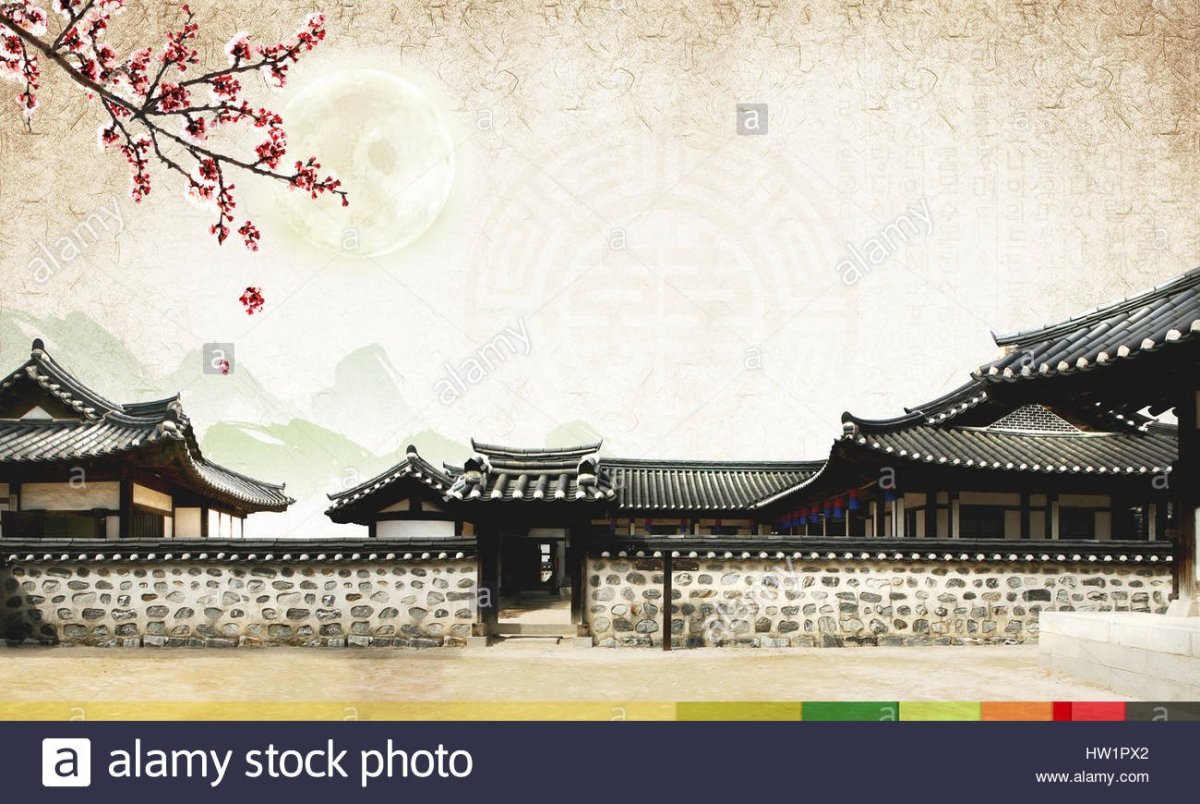 Культура Кореи для фона