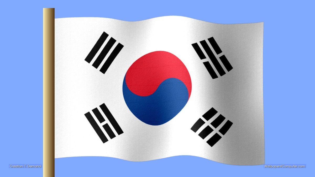 Флаг Южная Корея