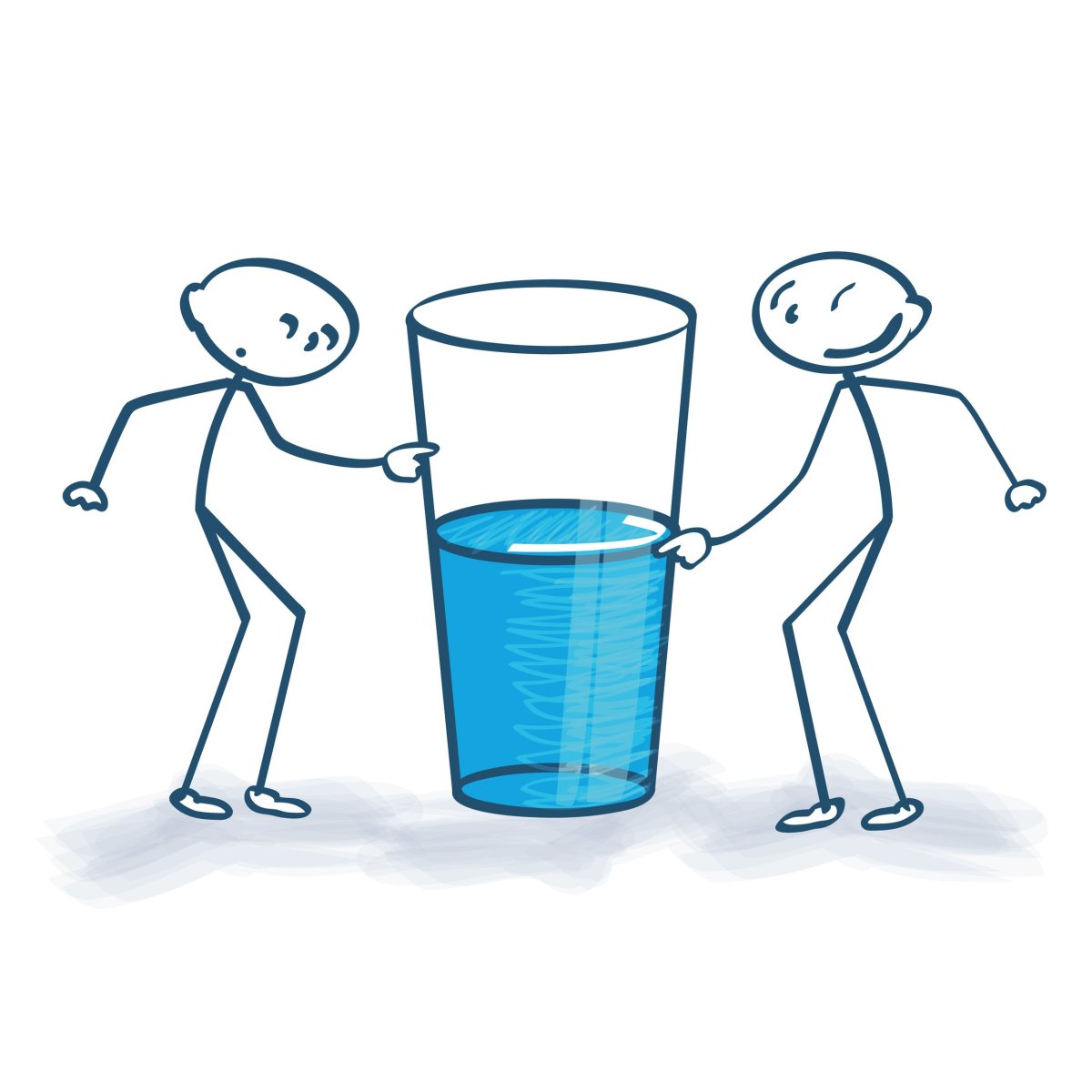 Стакан воды Сток