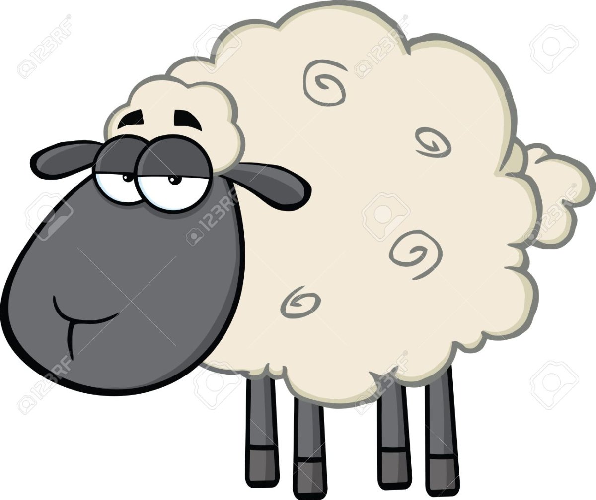 Баран рисунок