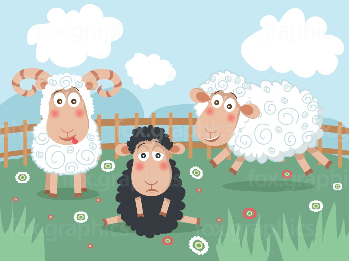 Овен рисунок