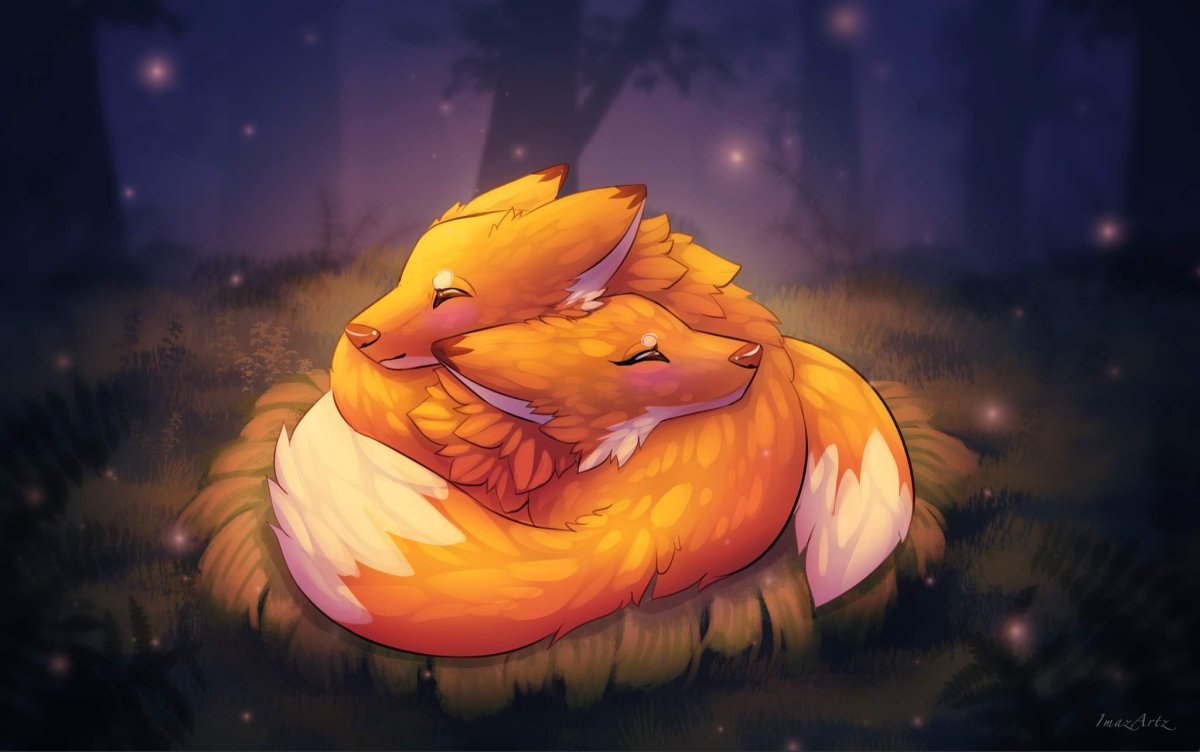 Круглая лиса