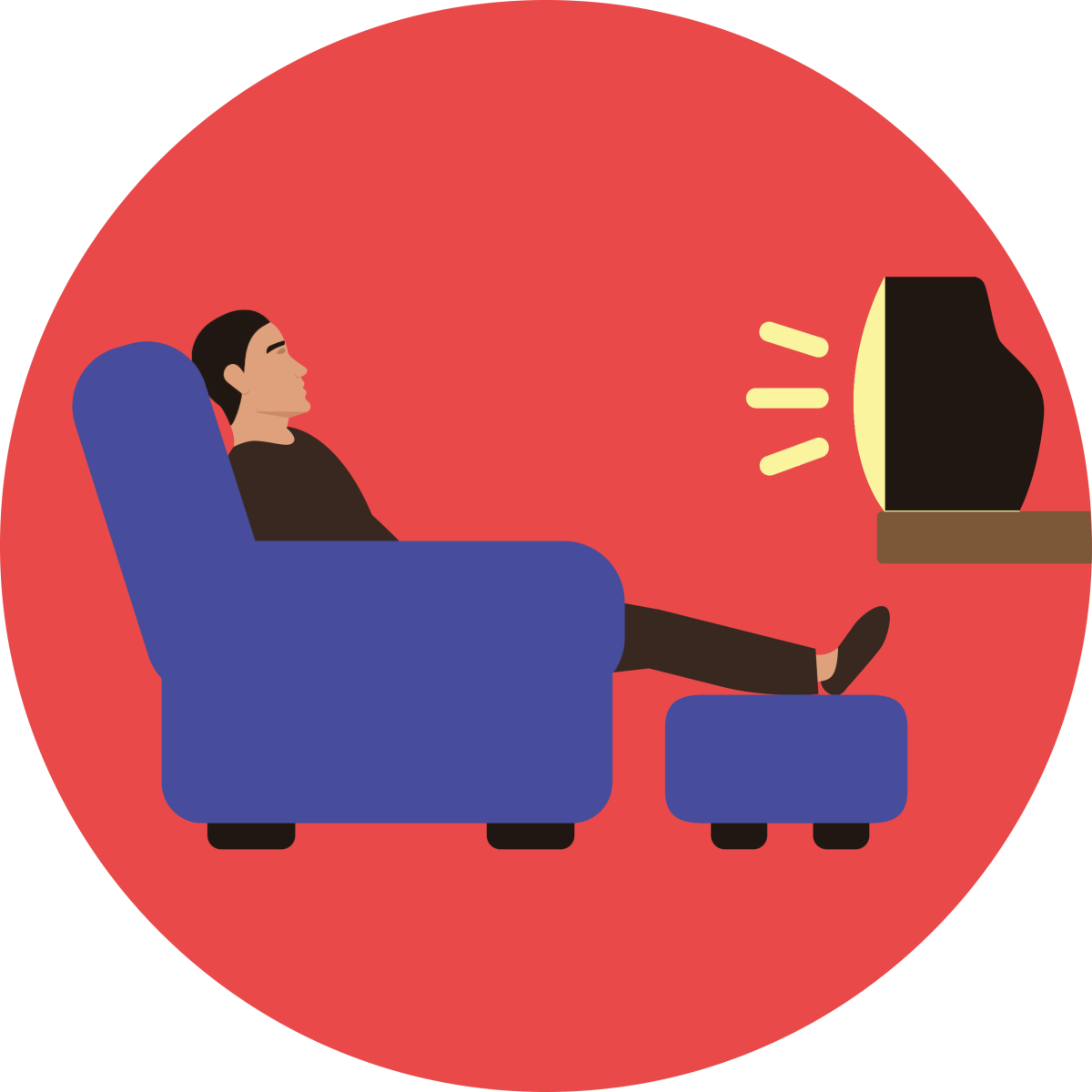 Ленивый человек