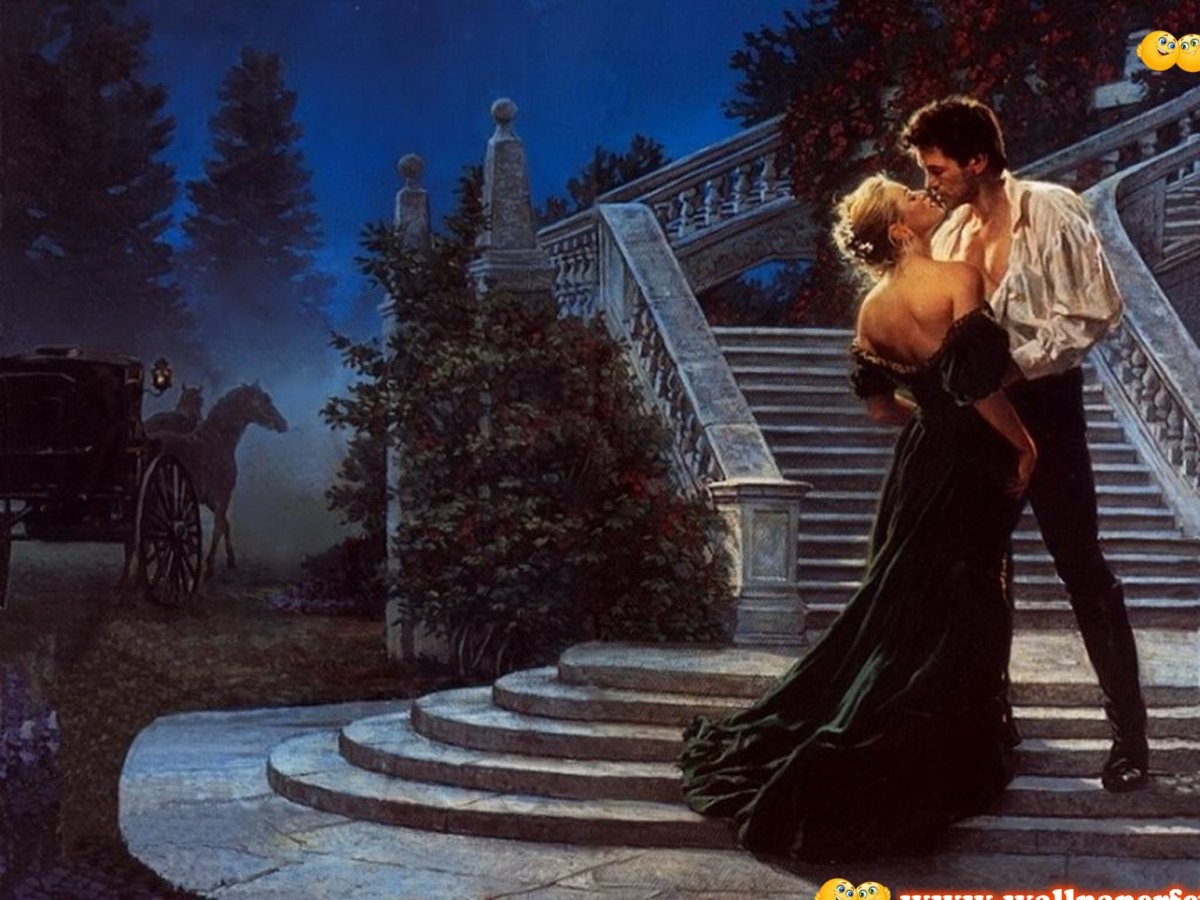 Сказочная девушка и парень