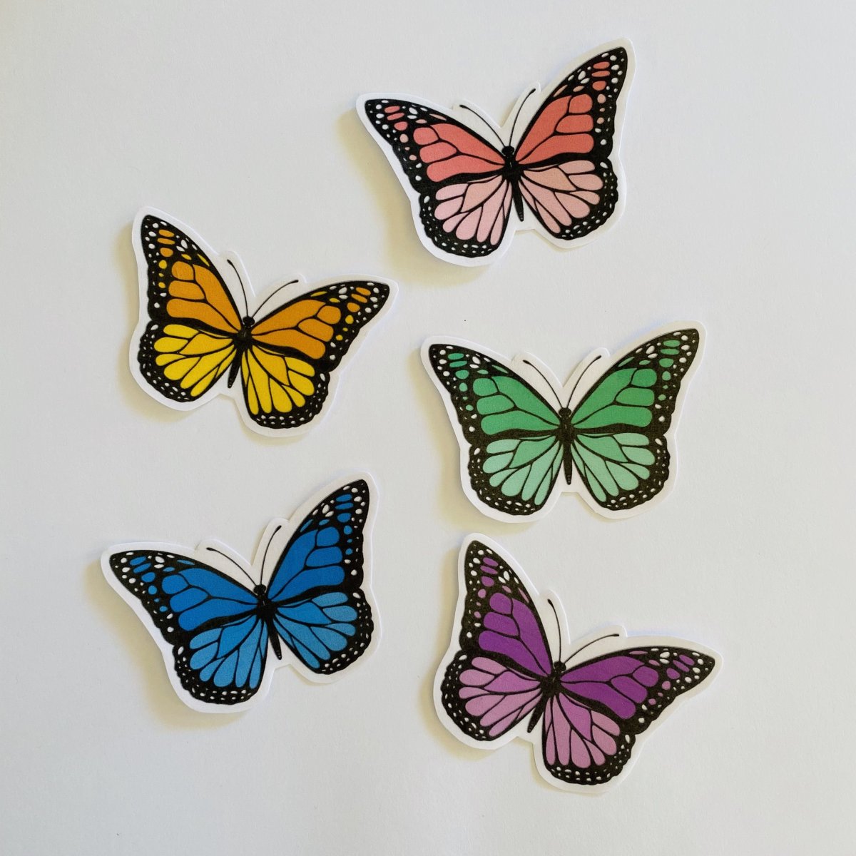 Стикеры "бабочки"