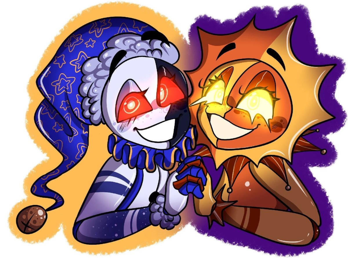 Солнце и Луна ФНАФ 9