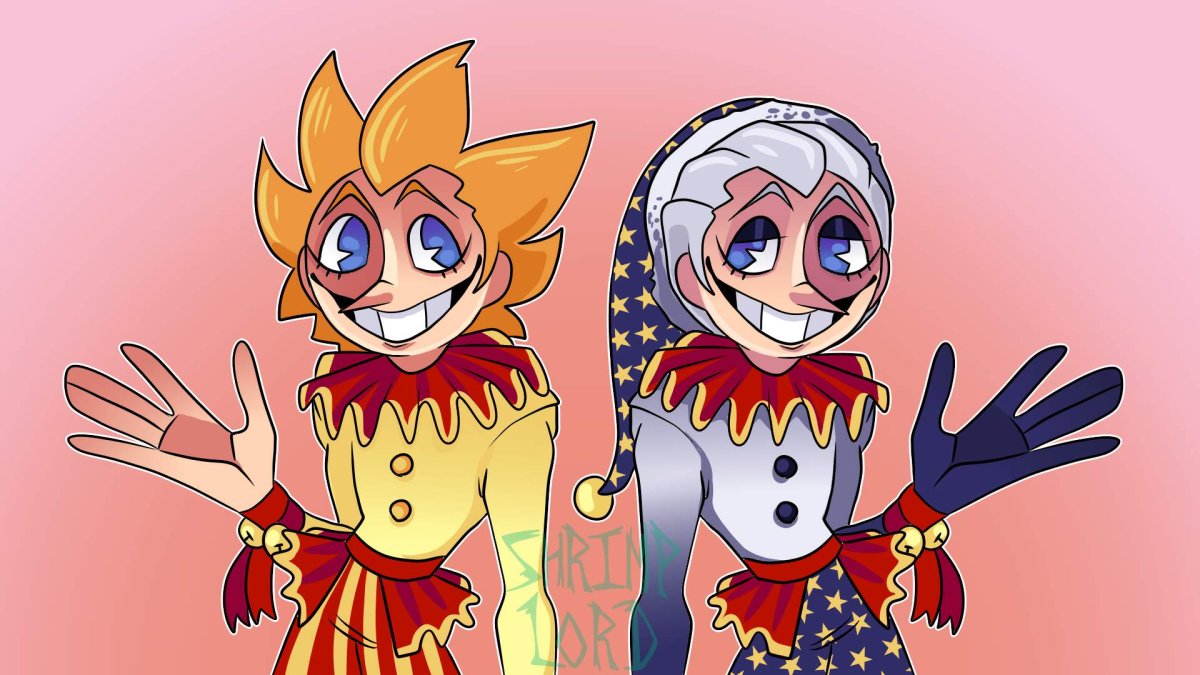 Солнце и Луна ФНАФ шип