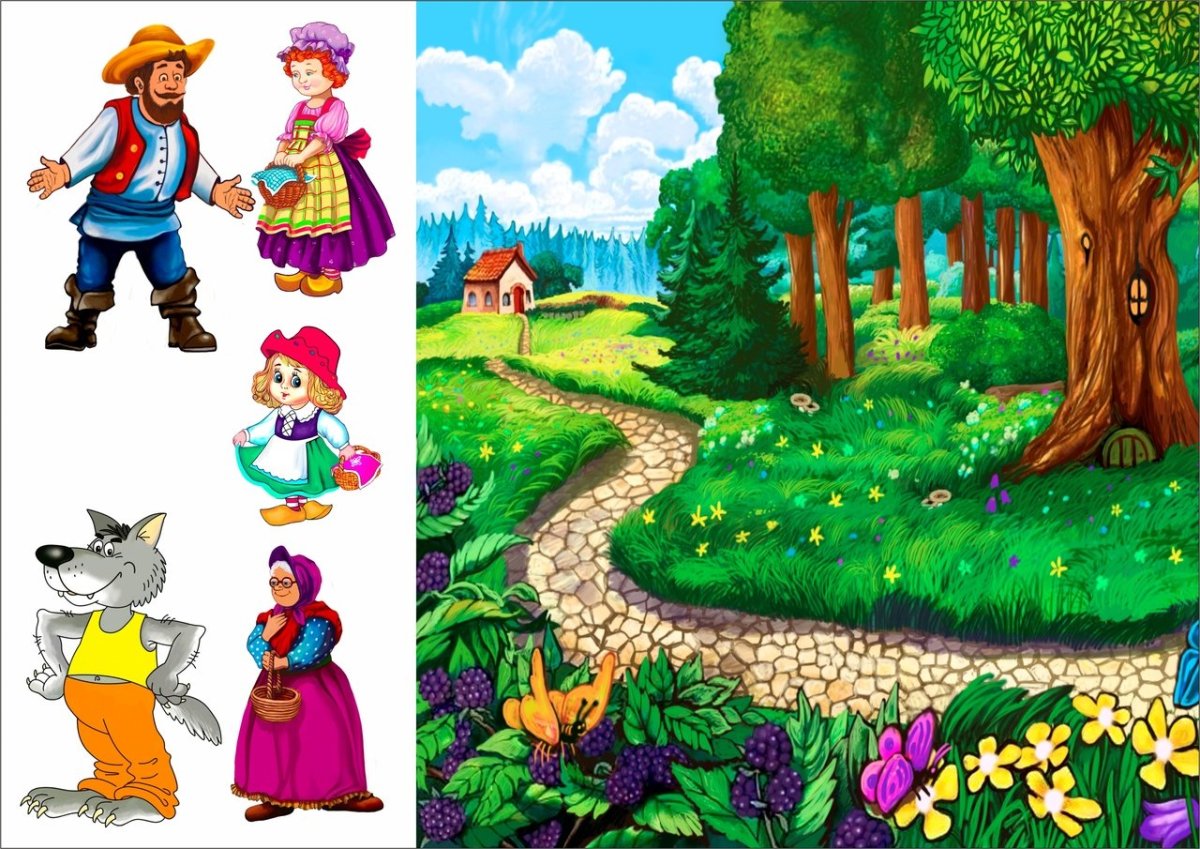 Перепутанные сказки для детей