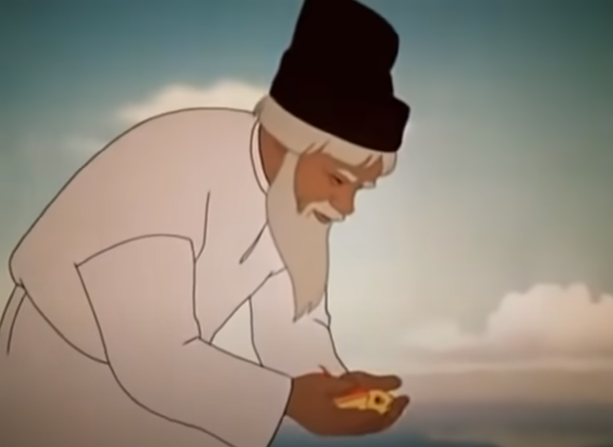 Сказка о рыбаке и рыбке мультфильм