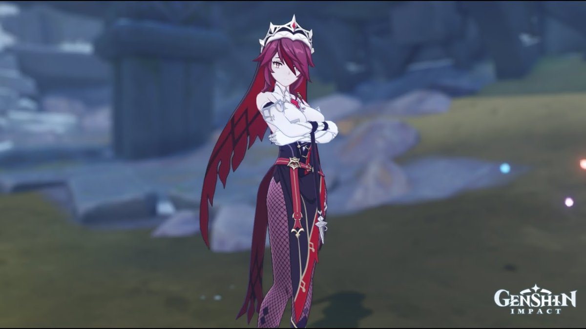 Люмин сзади Геншин Импакт