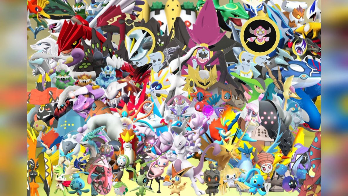 Легендарные покемоны