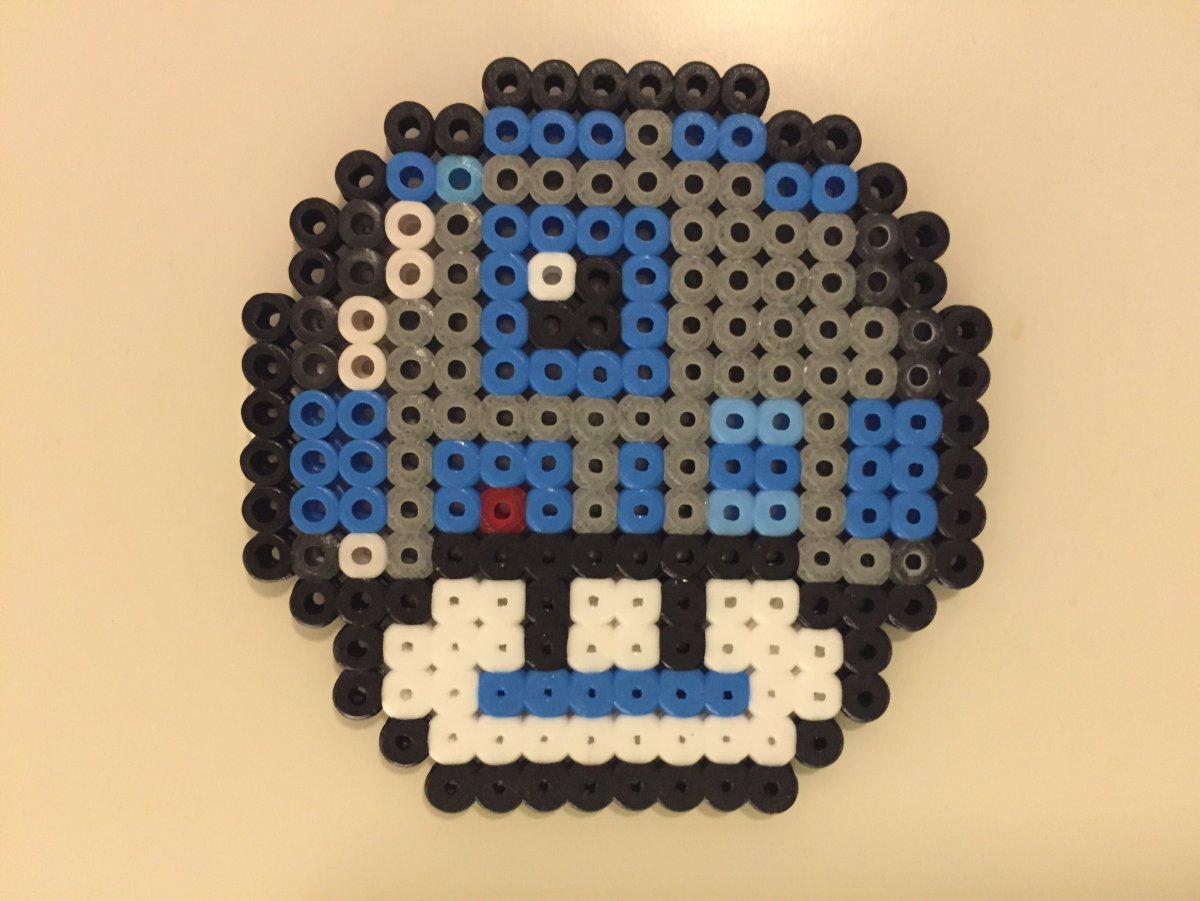 Часы из термомозаики