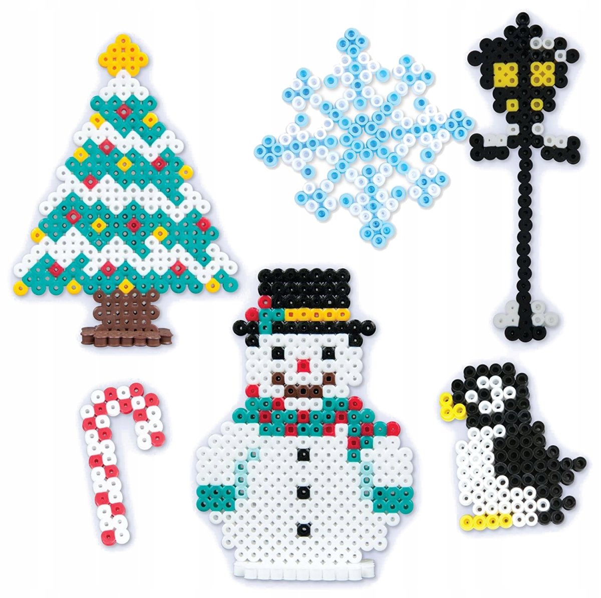 Ёлочные игрушки из термомозайки