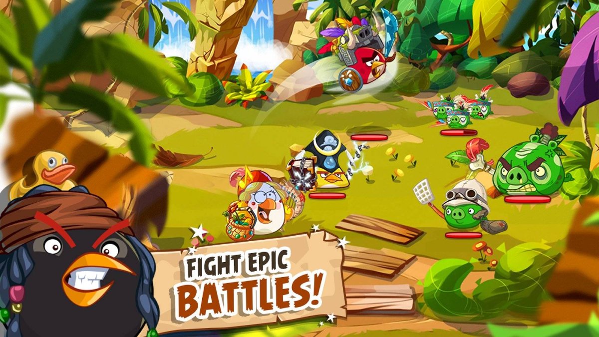 Angry Birds Epic птички