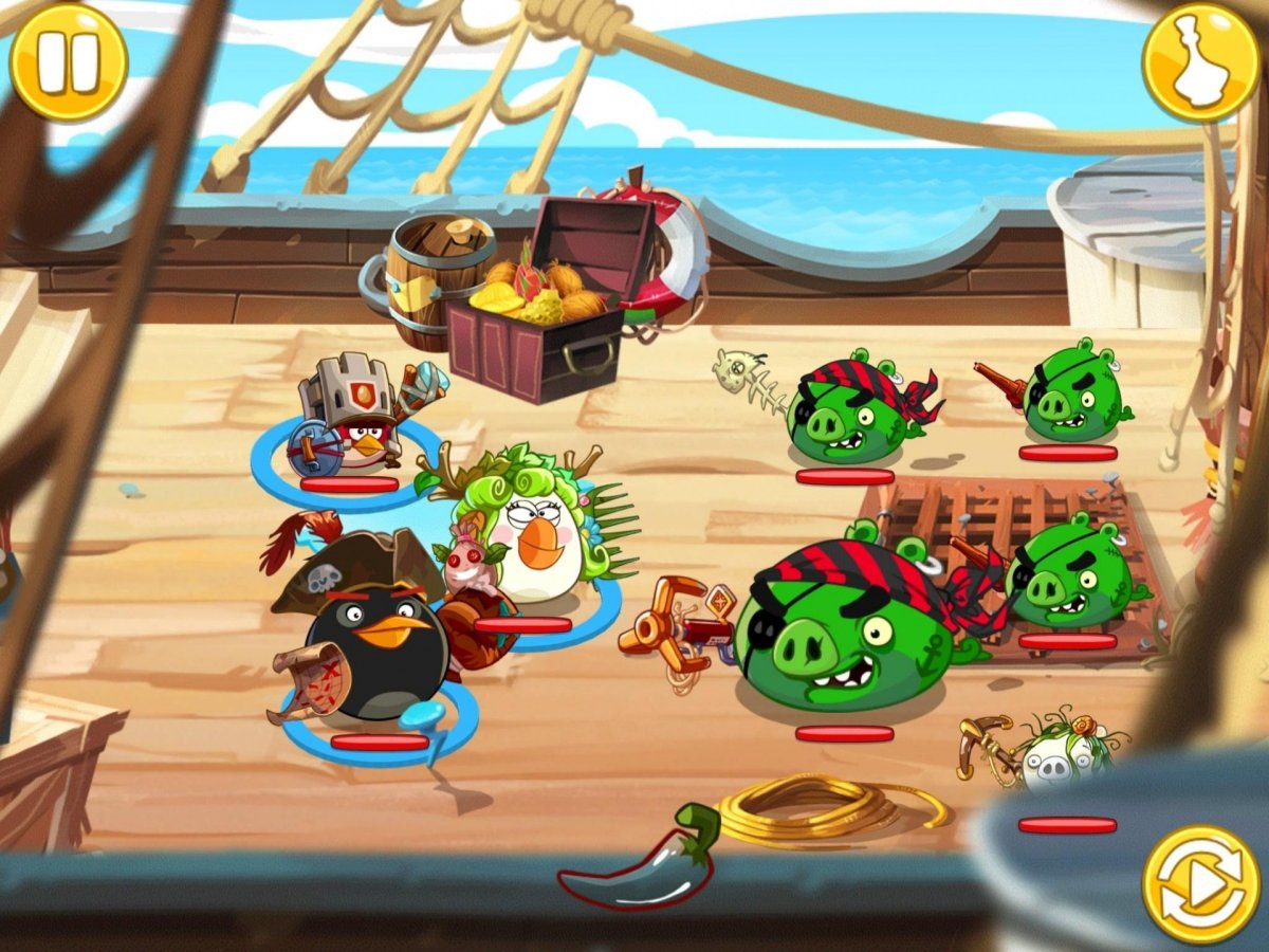 Angry Birds Epic RPG игры