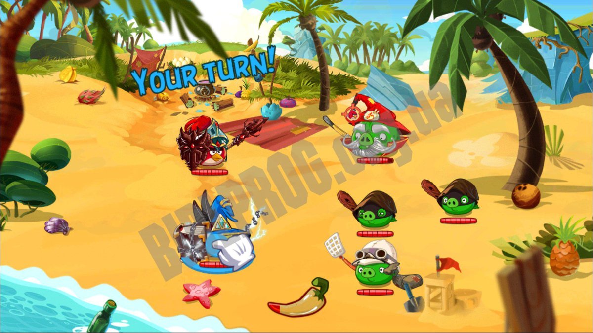 Angry Birds Epic RPG игры