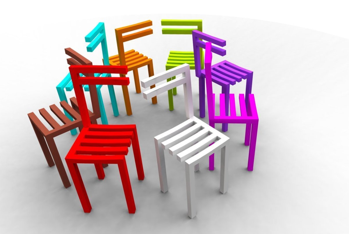 Необычные стулья