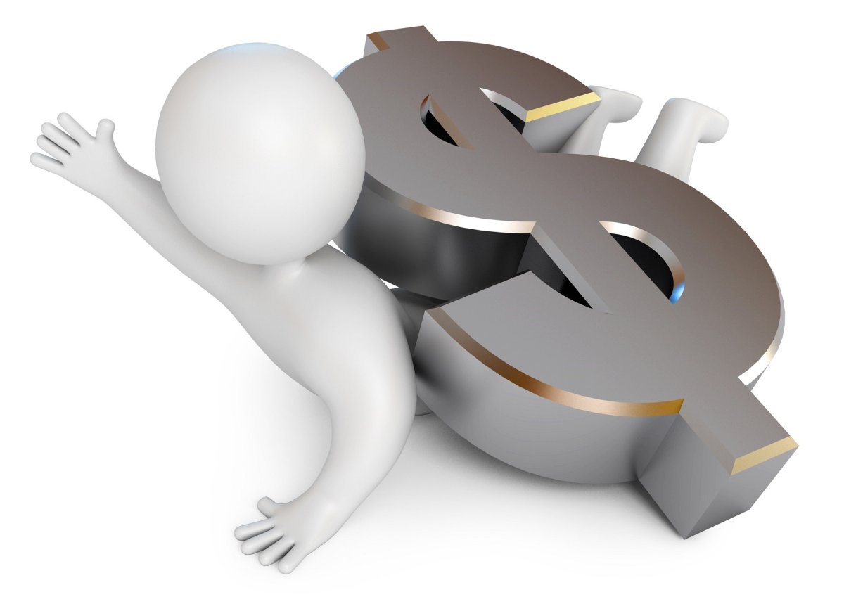 Человечек банкрот