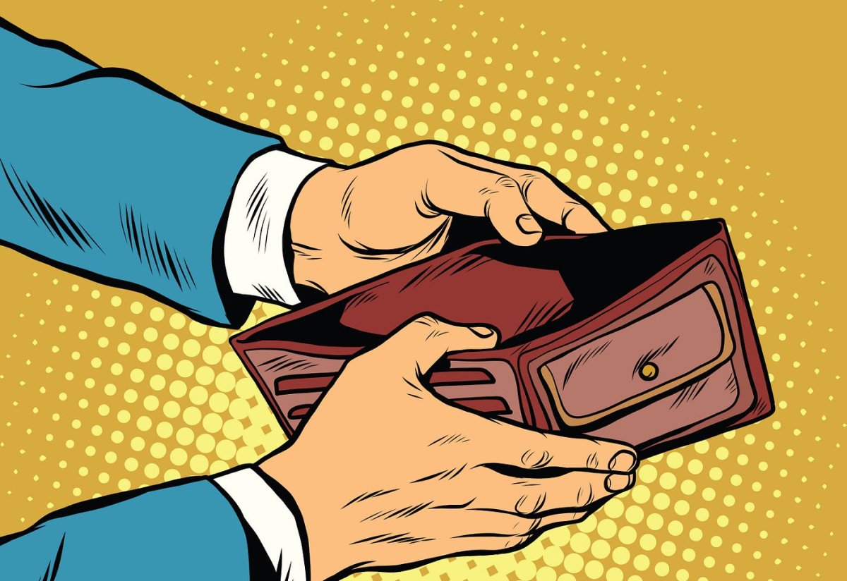 Кошелек иллюстрация