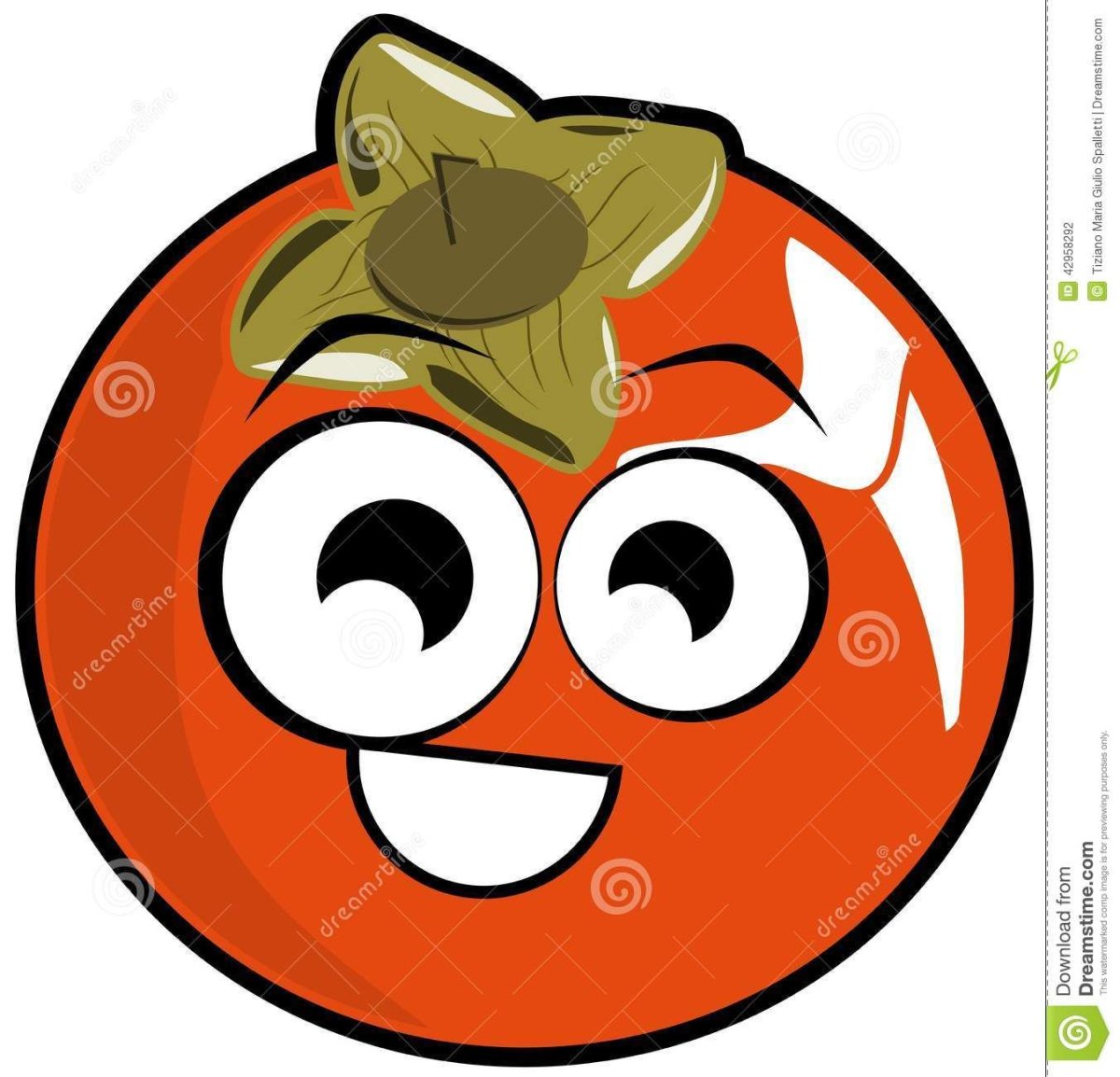 Хурма мультяшная