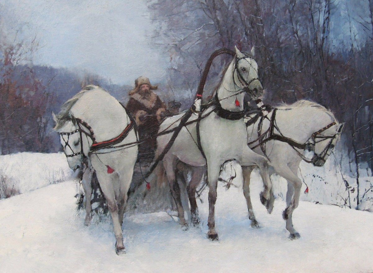 Васнецов тройка