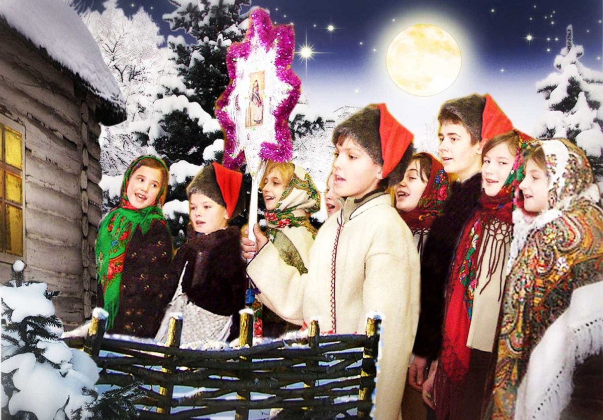 Художник Елена Уварова Рождество