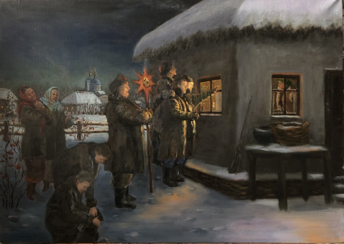 Поздравление с Сочельником рождественским