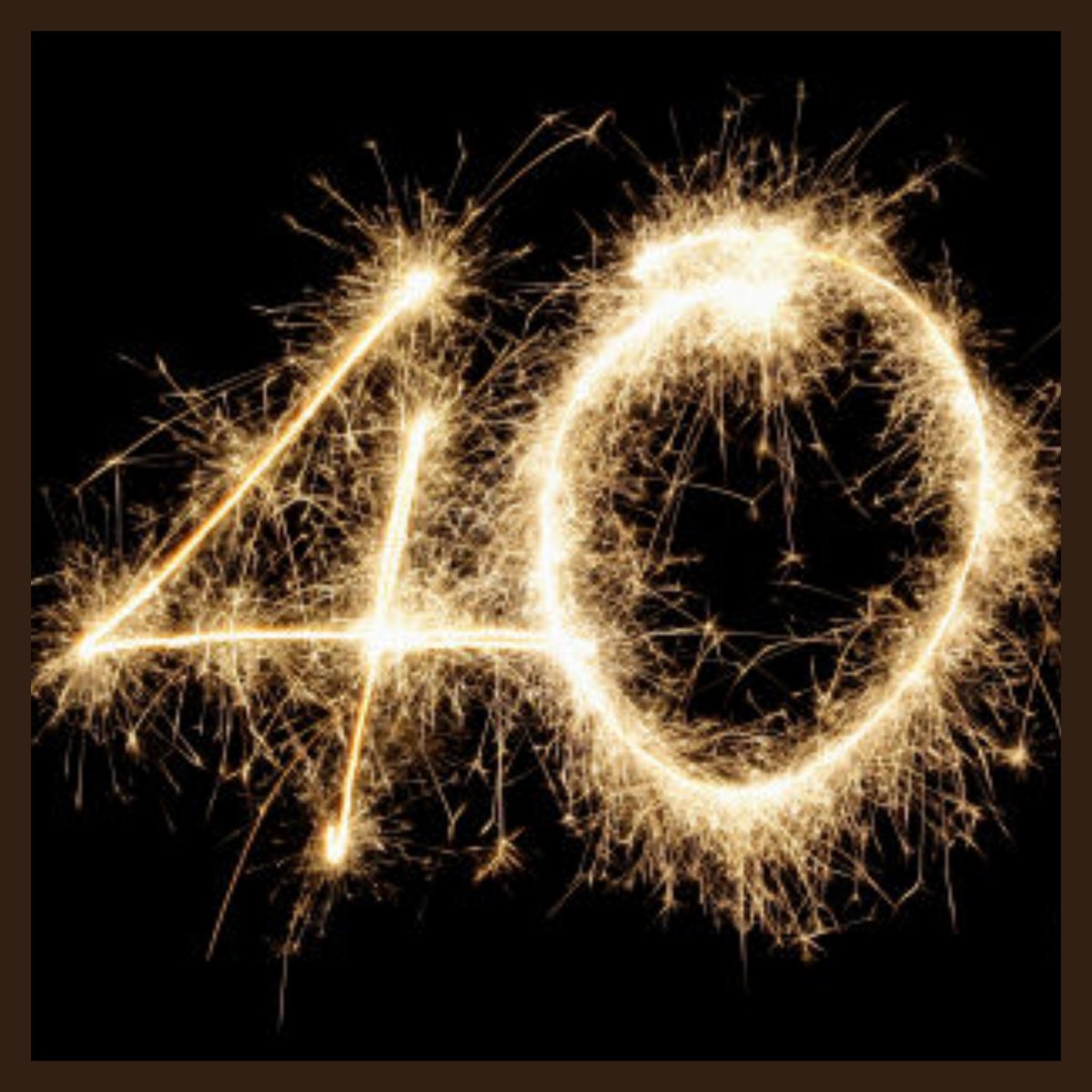 Открытка 40 дней ребенку