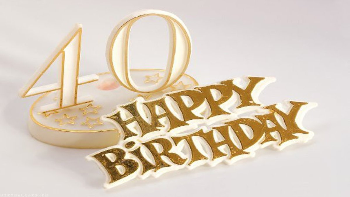 Поздравление 40 лет мужчине прикольные