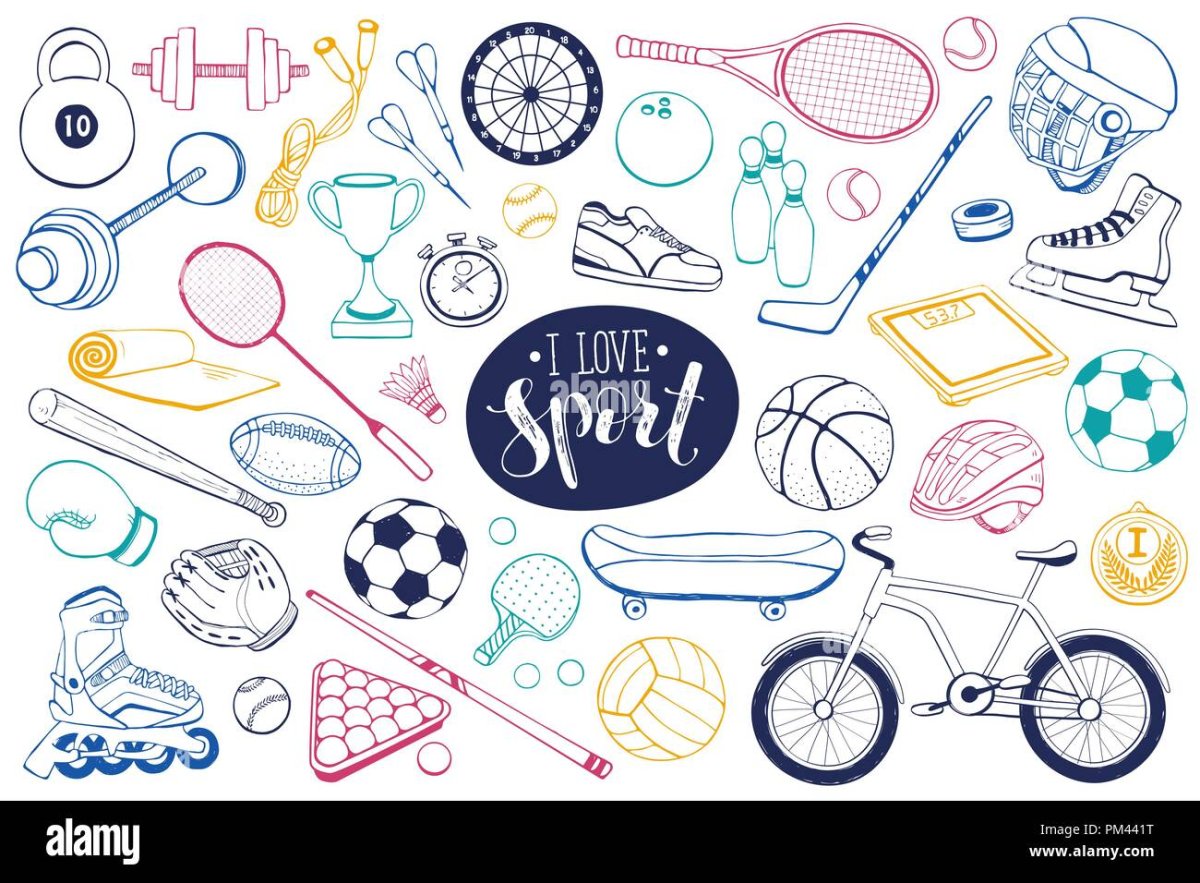 Скетч спортивный инвентарь