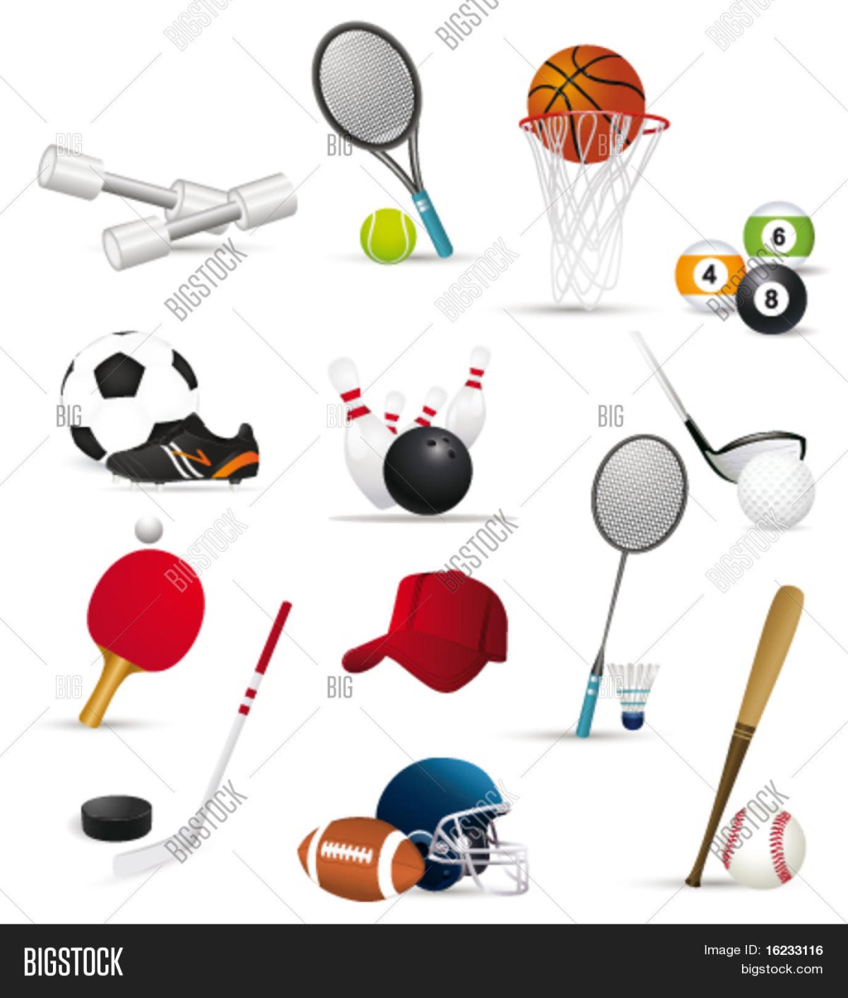 Спортивные атрибуты для детей