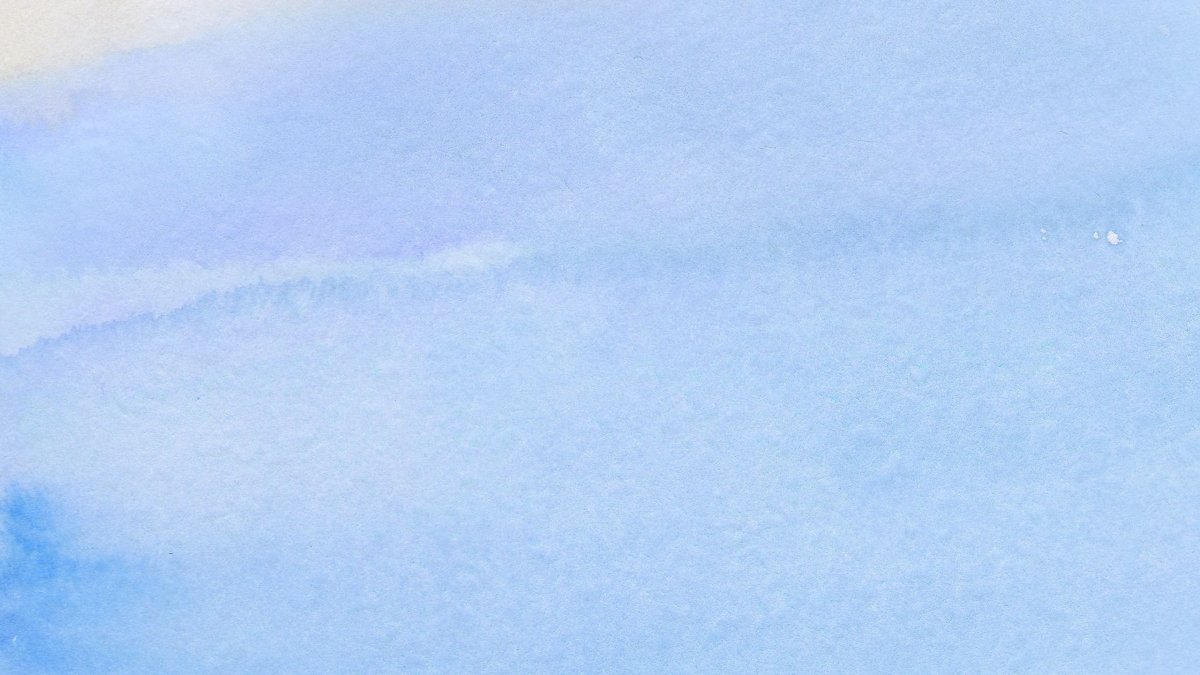 Голубая Акварельная бумага