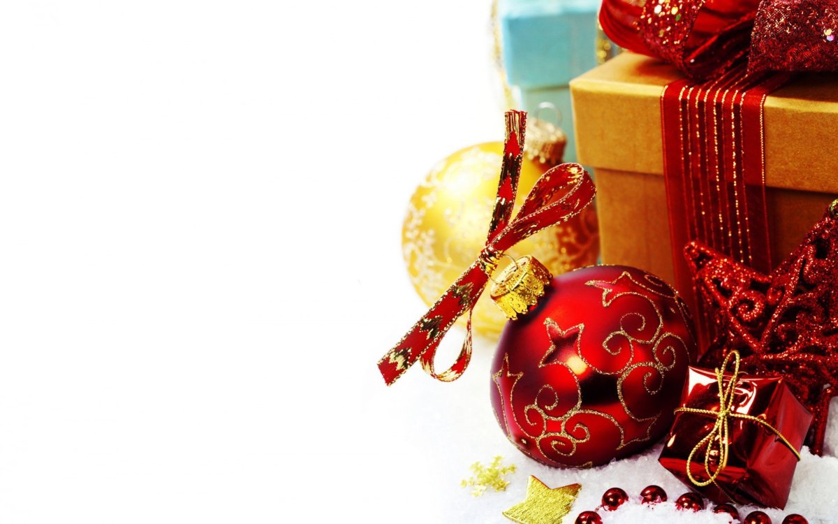 Красивые новогодние шары