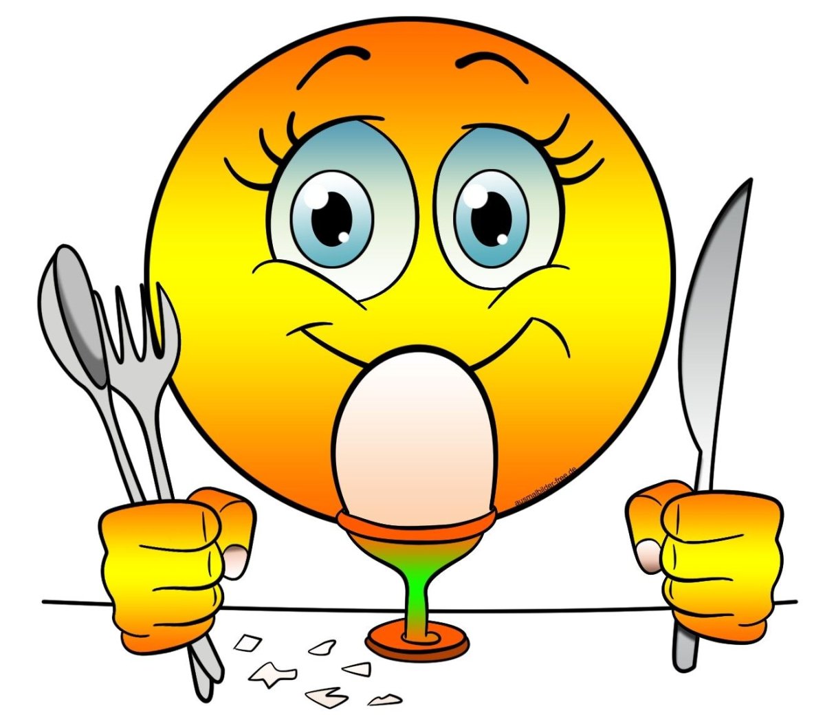 Голодный смайлик