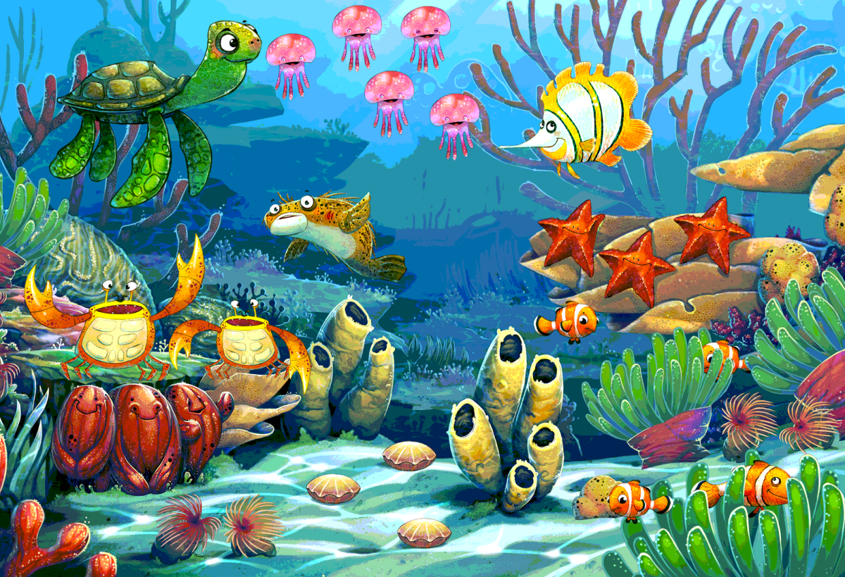 Подводный мир для детей